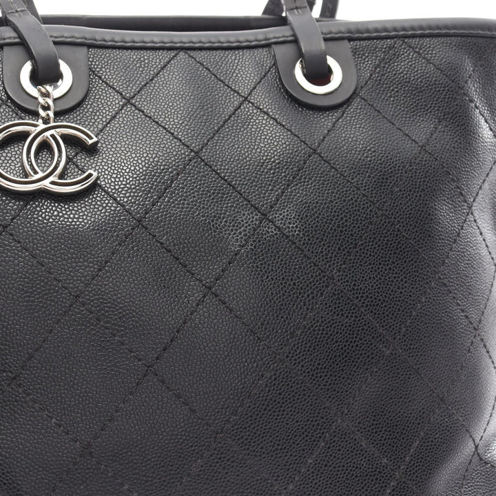 Top Quality Chanel Caviar Skin On the Road Tote Bag A92211