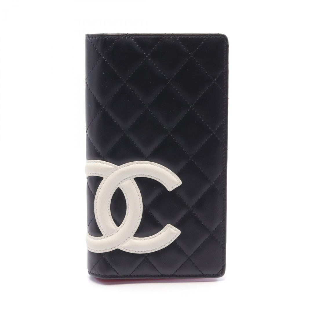Top Quality Chanel Cambon Line Leather Long Wallet A26717