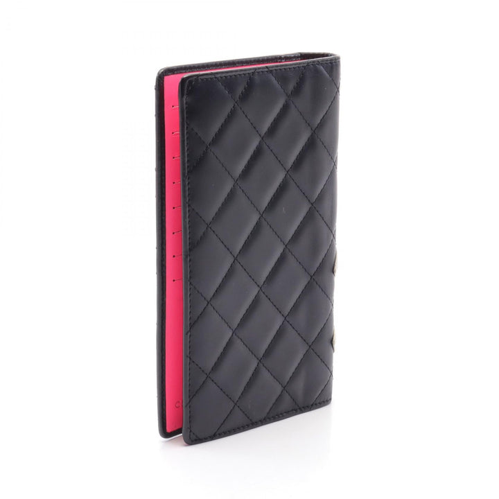 Top Quality Chanel Cambon Line Leather Long Wallet A26717
