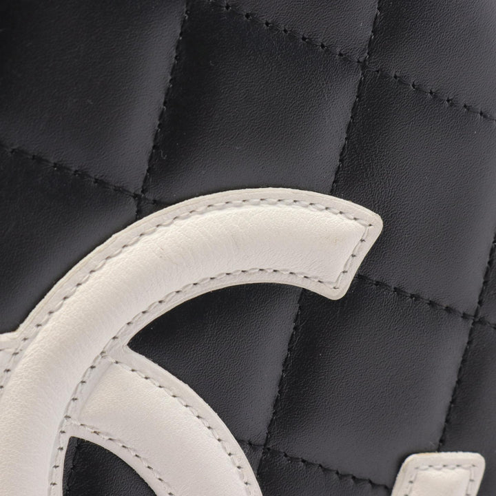 Top Quality Chanel Cambon Line Leather Long Wallet A26717
