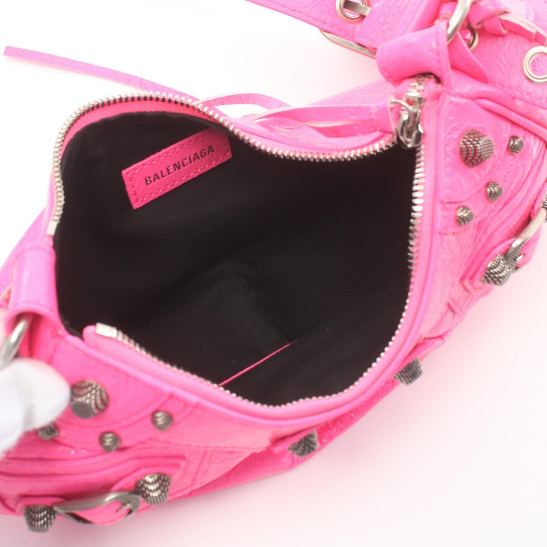 Top Quality Balenciaga Leather Shoulder Bag Pink