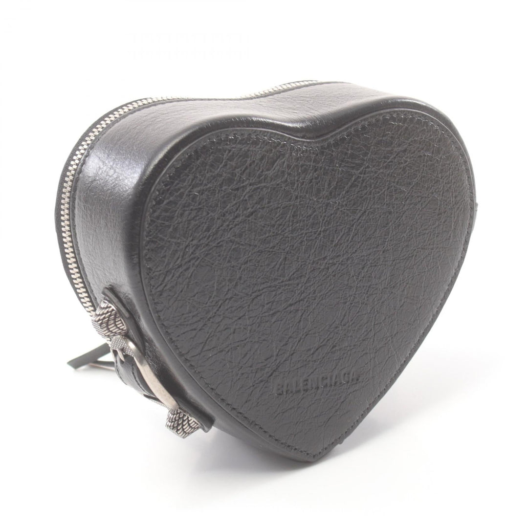 Top Quality Balenciaga Leather Pouch Black
