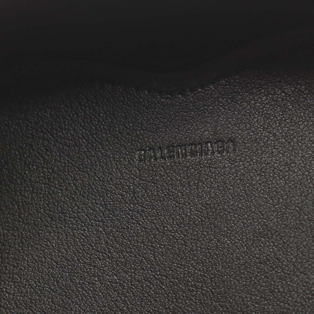 Top Quality Balenciaga Leather Pouch Black