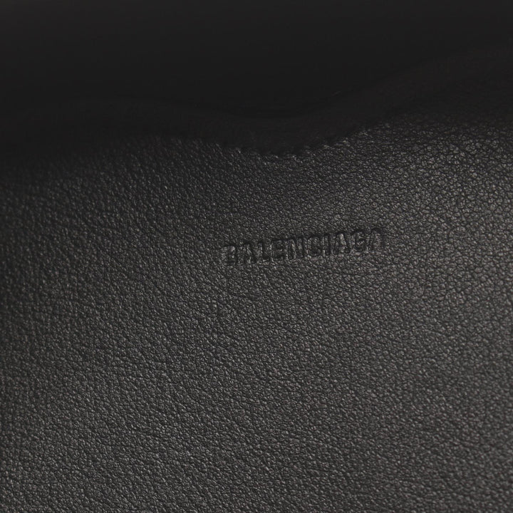 Top Quality Balenciaga Leather Pouch Black