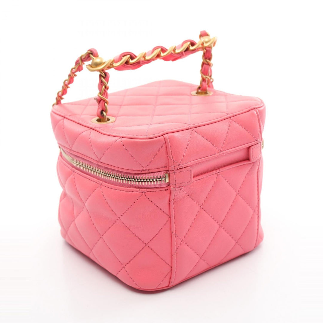 Top Quality Chanel Matelasse Lambskin Shoulder Bag Pink