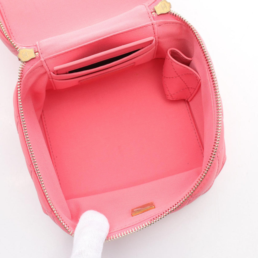 Top Quality Chanel Matelasse Lambskin Shoulder Bag Pink