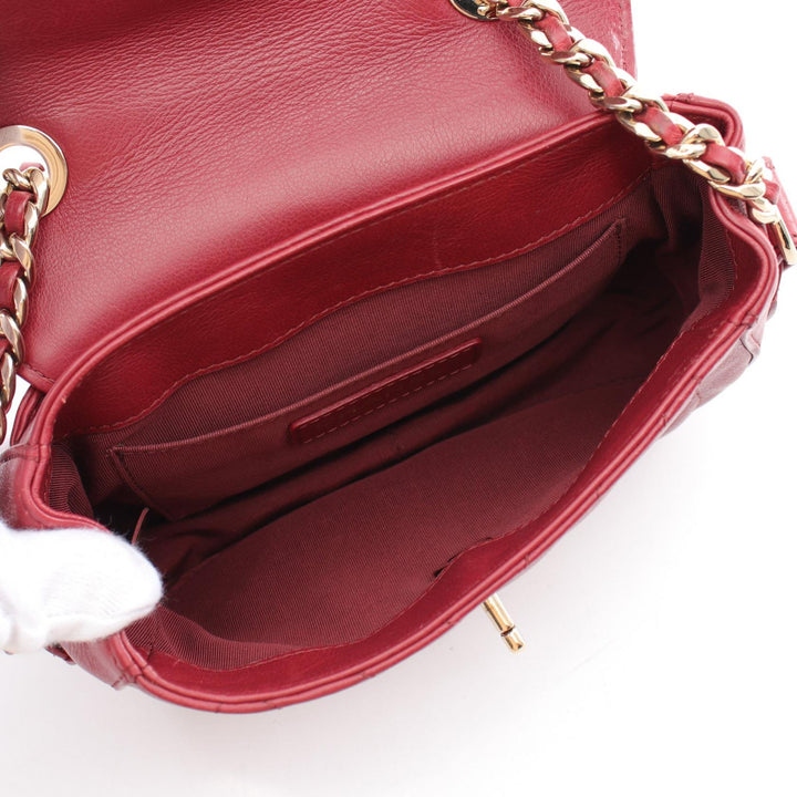 Top Quality Chanel Chevron Leather Shoulder Bag