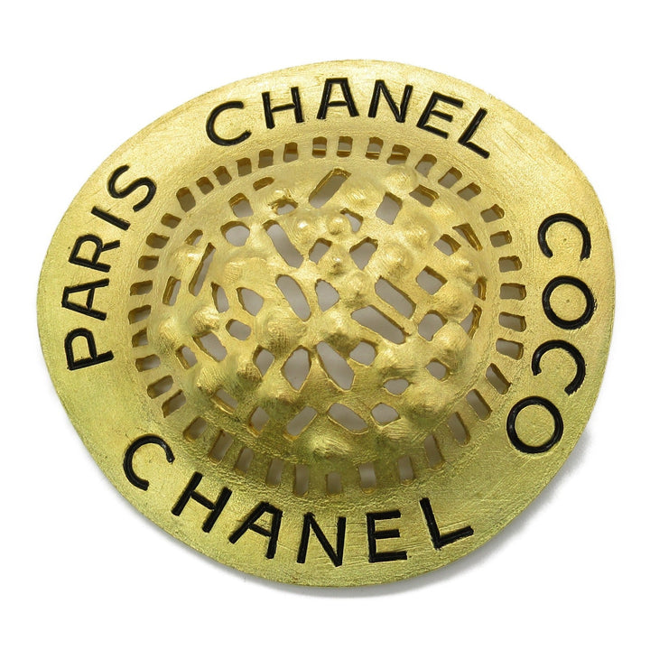 Top Quality Chanel Gold Plated Brooch