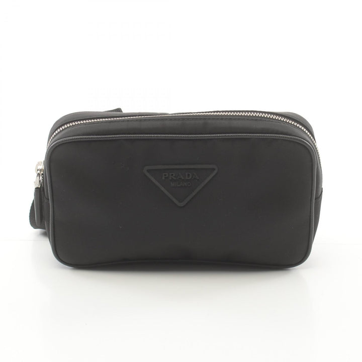 Prada Nylon Saffiano Leather Waist Bag