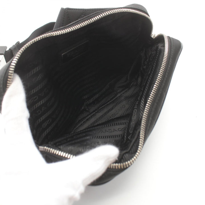 Prada Nylon Saffiano Leather Waist Bag