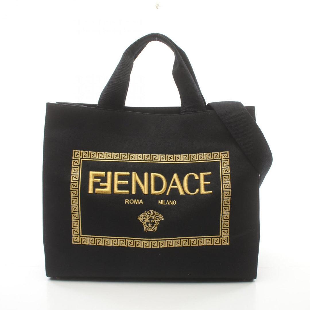 Top quality Fendi FENDACE Canvas Tote Bag 7VA558