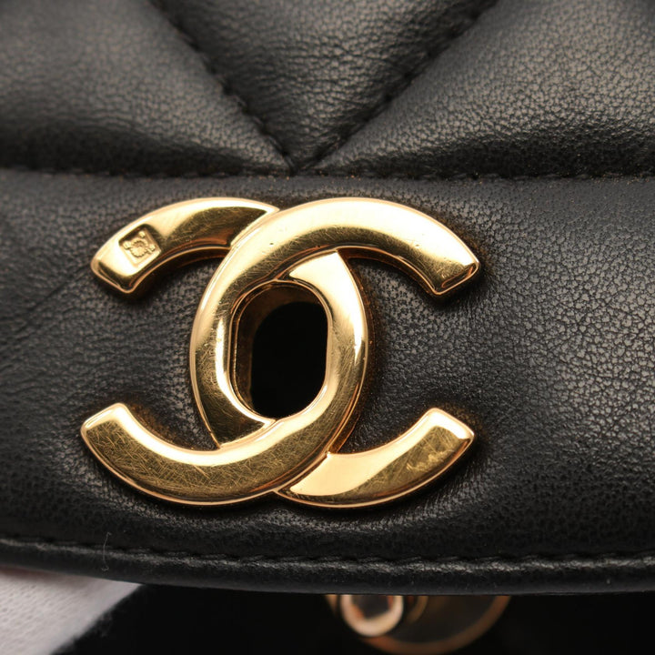 Top Quality Chanel Diana Flap Lambskin Shoulder Bag A01165