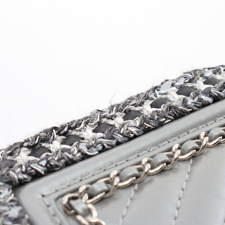 Top Quality Chanel Boy Matelasse Shoulder Bag Leather Fabric