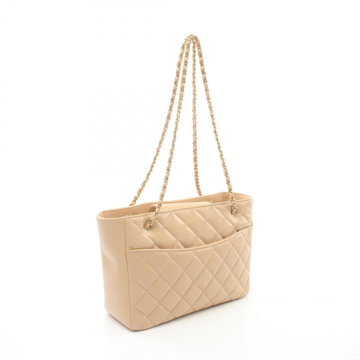 Top Quality Chanel Lambskin Matelasse Small Tote Bag
