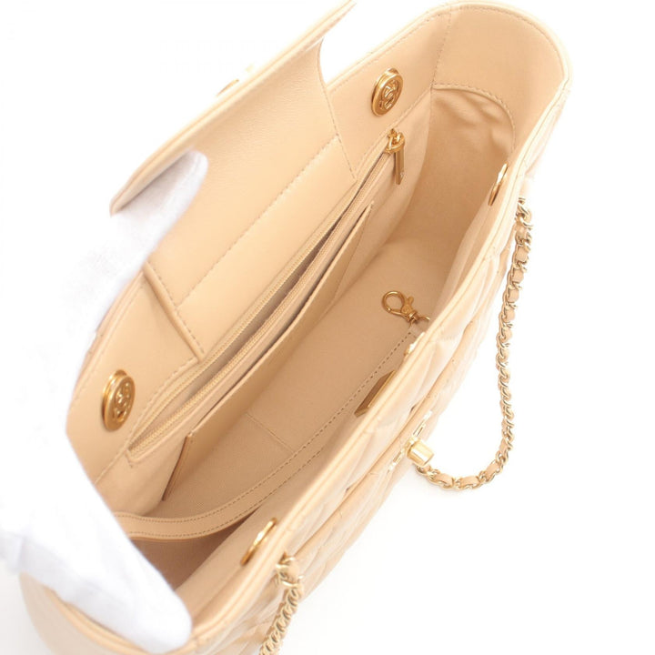 Top Quality Chanel Lambskin Matelasse Small Tote Bag
