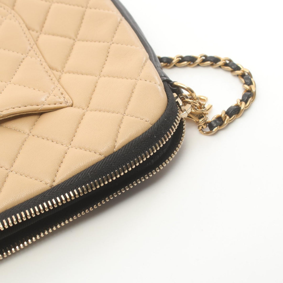 Top Quality Chanel Lambskin Matelasse Shoulder Bag