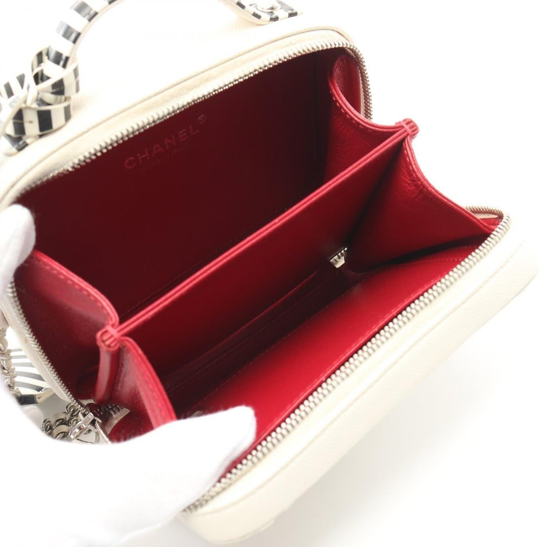 Top Quality Chanel CC Filigree Small Vanity Bag Leather