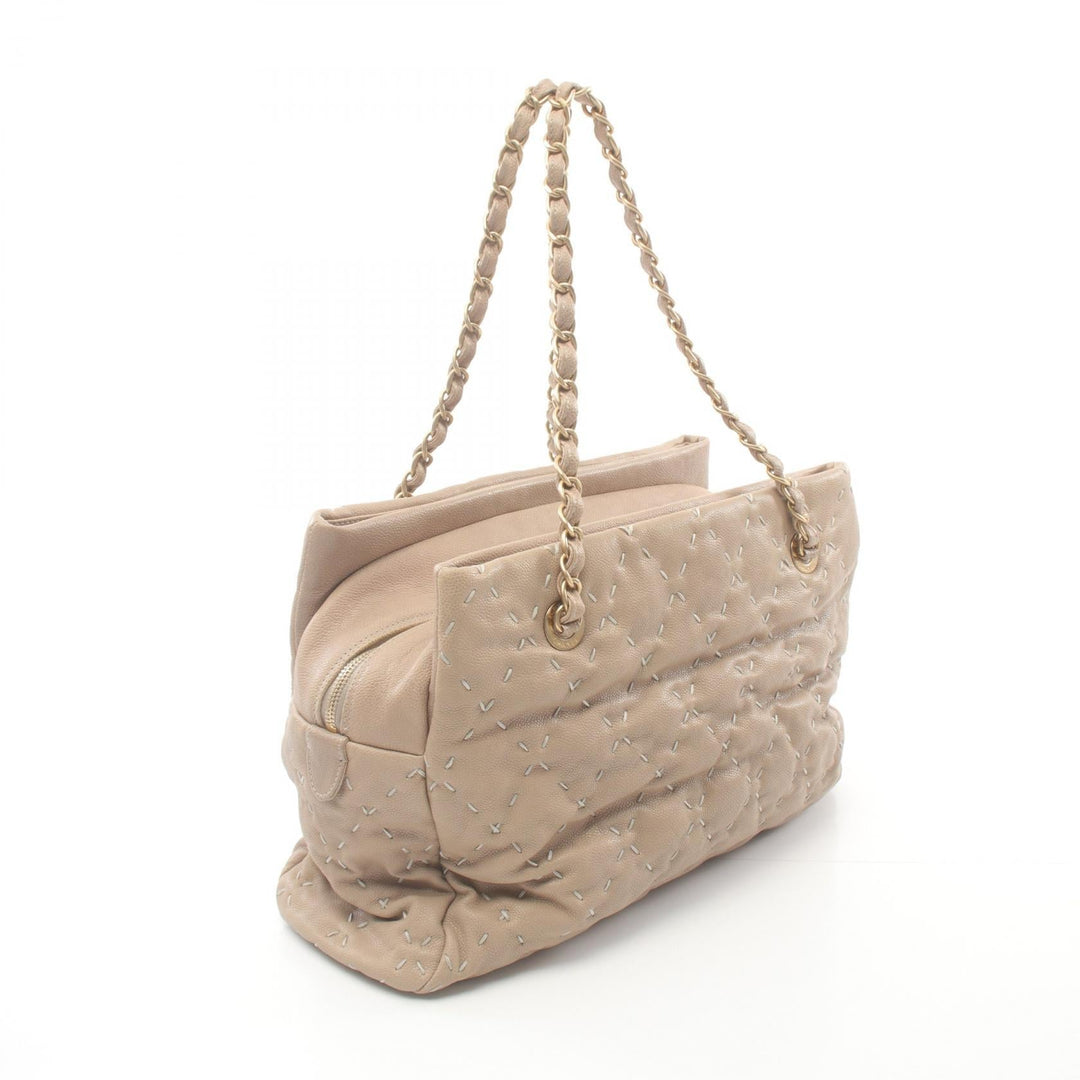 Top Quality Chanel Leather Wild Stitch Shoulder Bag