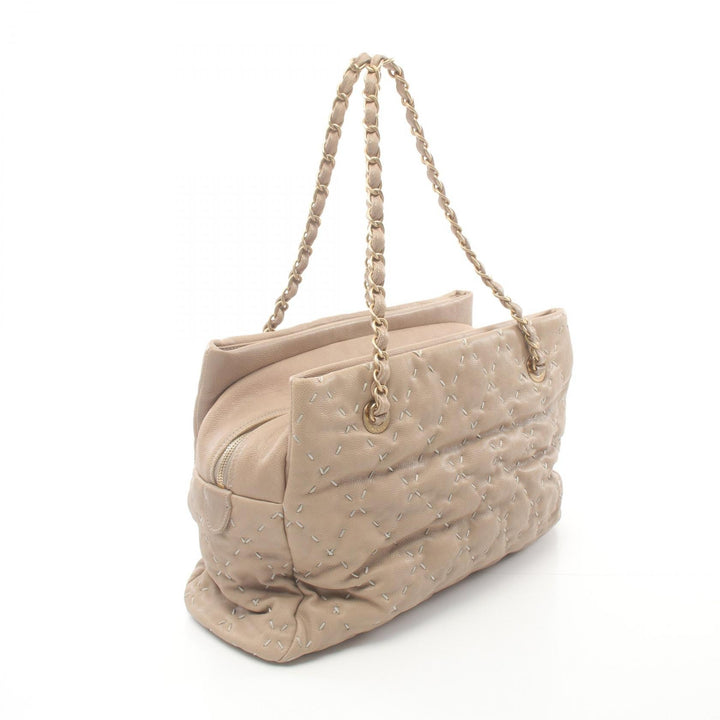 Top Quality Chanel Leather Wild Stitch Shoulder Bag