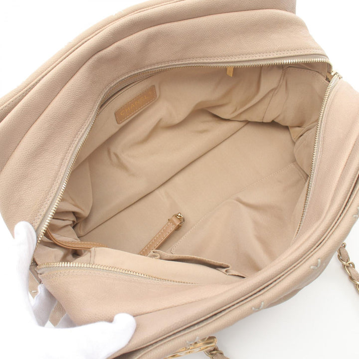 Top Quality Chanel Leather Wild Stitch Shoulder Bag