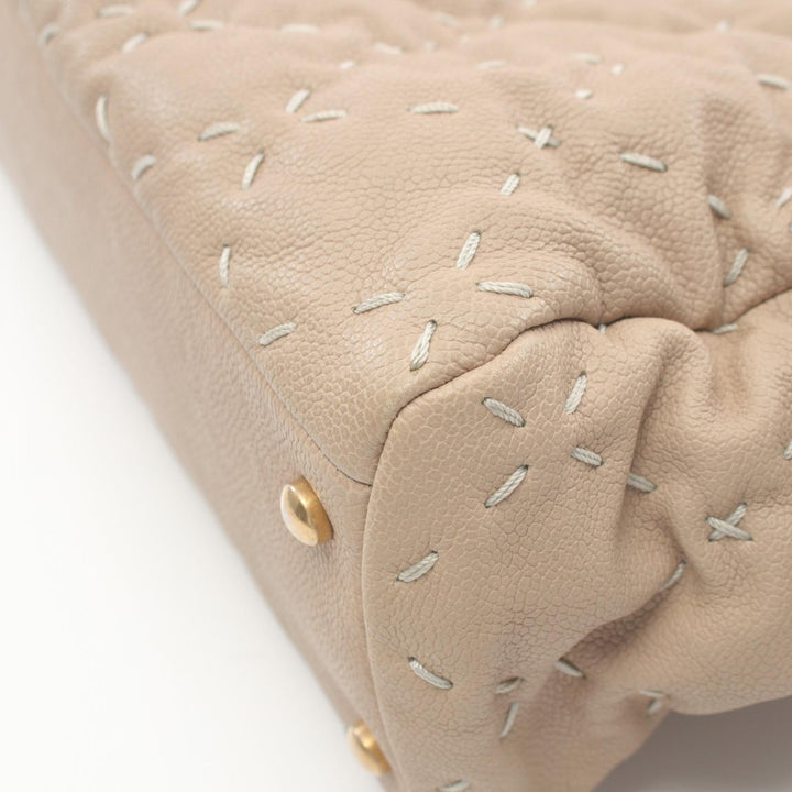 Top Quality Chanel Leather Wild Stitch Shoulder Bag