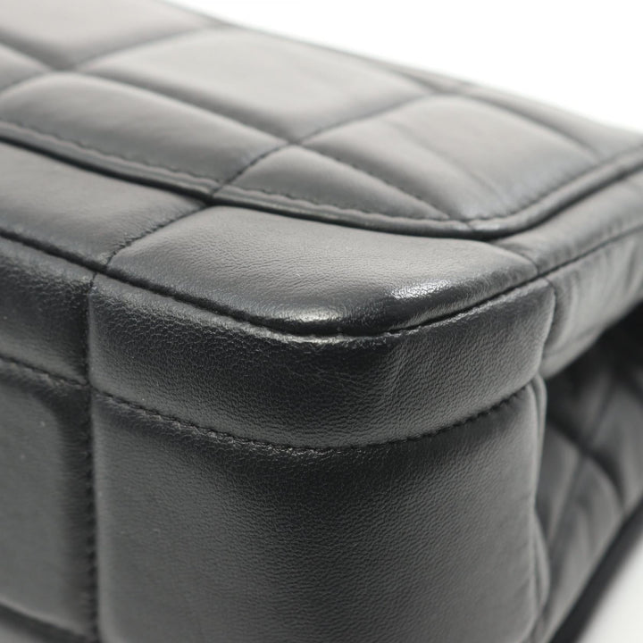 Top Quality Chanel Lambskin Mini Flap Shoulder Bag Black