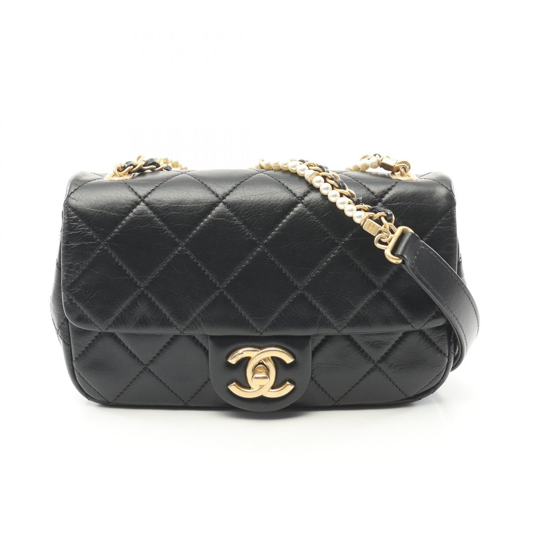 Top Quality Chanel Leather Matelasse Shoulder Bag AS2210