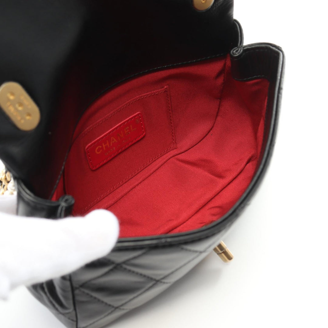 Top Quality Chanel Leather Matelasse Shoulder Bag AS2210