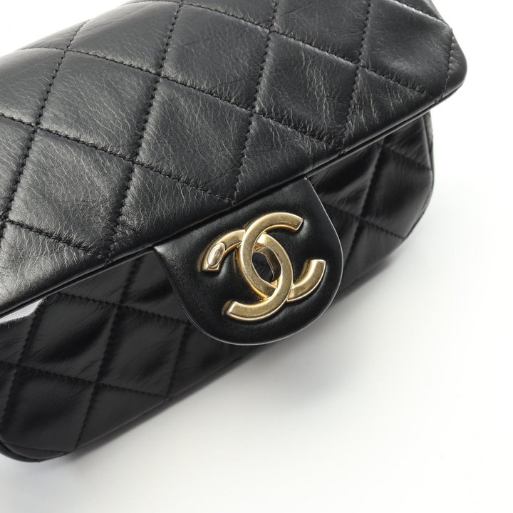 Top Quality Chanel Leather Matelasse Shoulder Bag AS2210