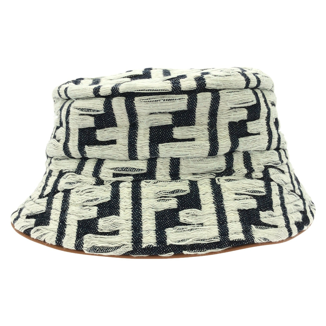 Top quality Fendi Cotton Bucket Hat Navy