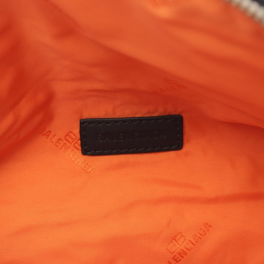 Top Quality Balenciaga Explorer Nylon Belt Bag Black