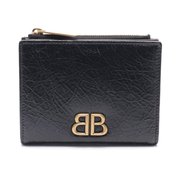 Top Quality Balenciaga Monaco Bifold Wallet Leather