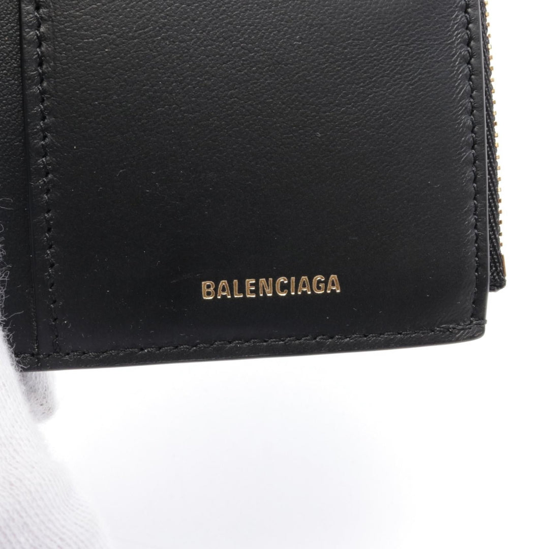 Top Quality Balenciaga Monaco Bifold Wallet Leather
