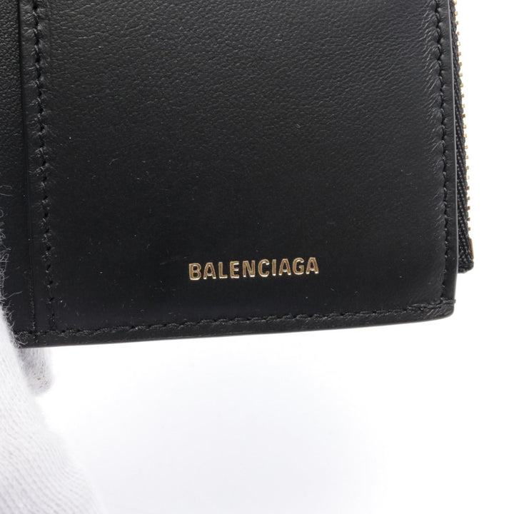 Top Quality Balenciaga Monaco Bifold Wallet Leather