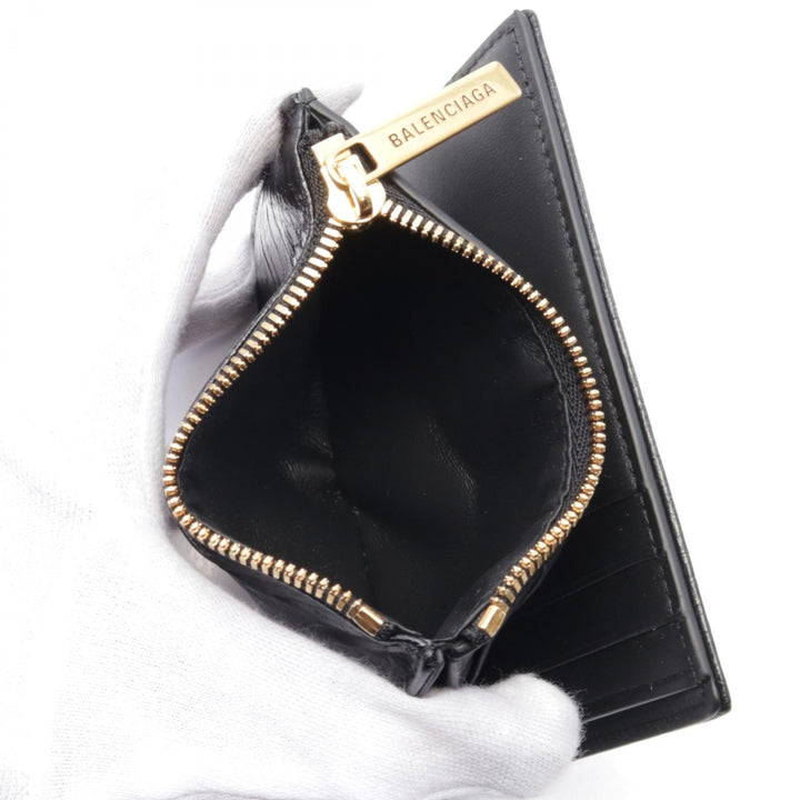 Top Quality Balenciaga Monaco Bifold Wallet Leather