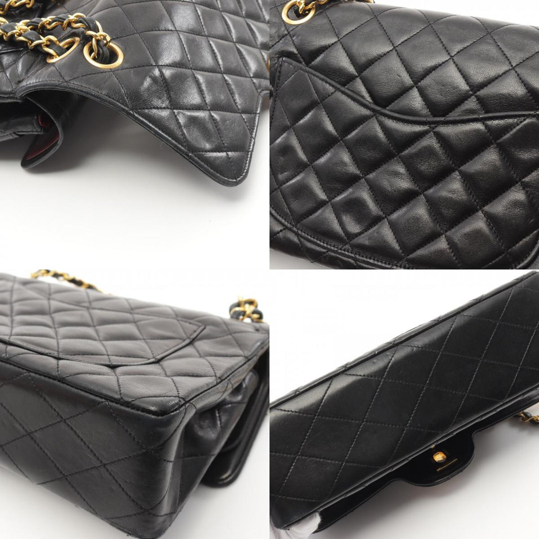 Top Quality Chanel Lambskin Matelasse W Flap Shoulder Bag