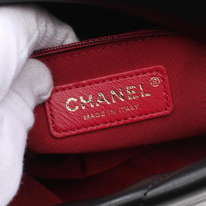 Top Quality Chanel Matelasse Lambskin Shoulder Bag Black