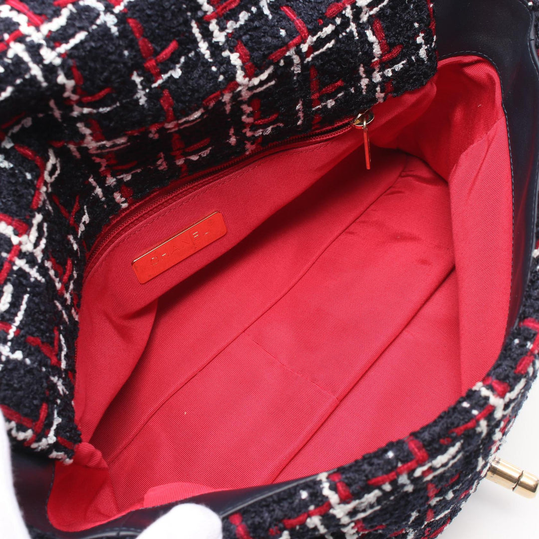 Top Quality Chanel 19 Fabric Shoulder Bag AS1161