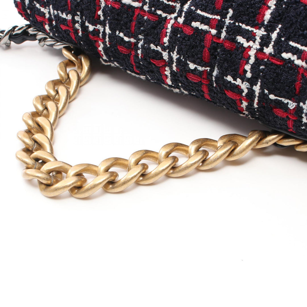 Top Quality Chanel 19 Fabric Shoulder Bag AS1161