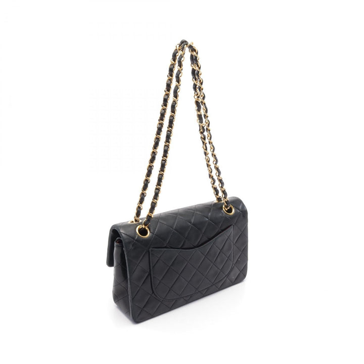 Top Quality Chanel Lambskin Matelasse W Flap Shoulder Bag