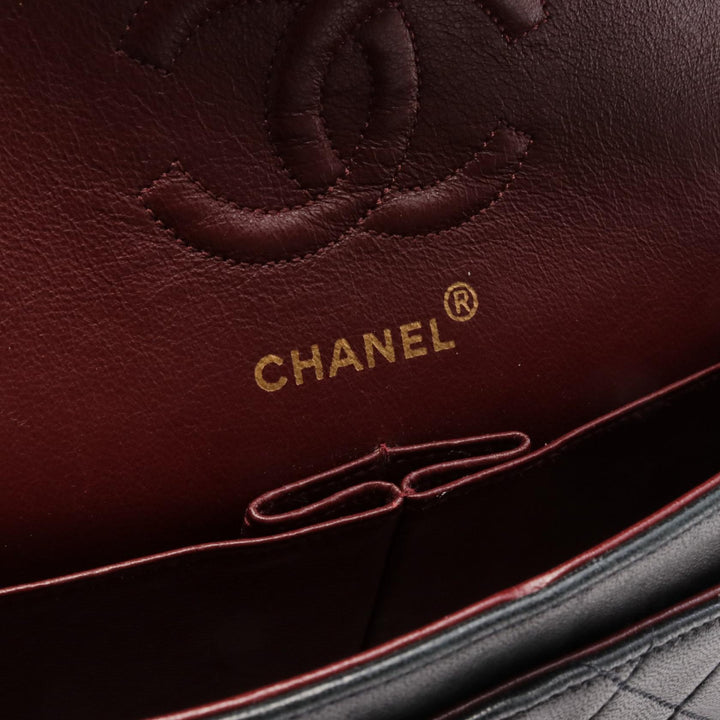 Top Quality Chanel Lambskin Matelasse W Flap Shoulder Bag