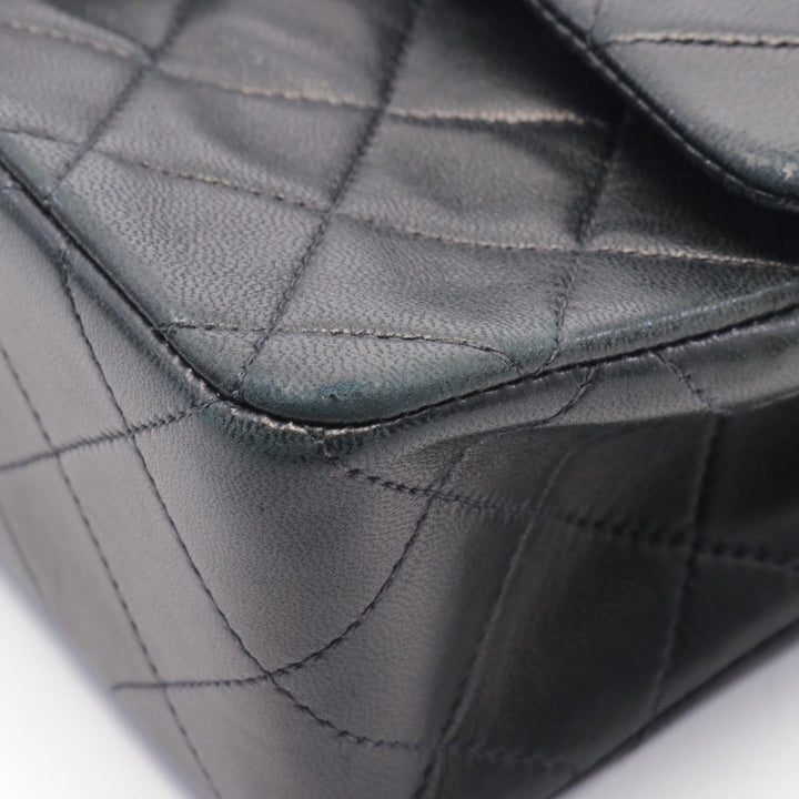 Top Quality Chanel Lambskin Matelasse W Flap Shoulder Bag