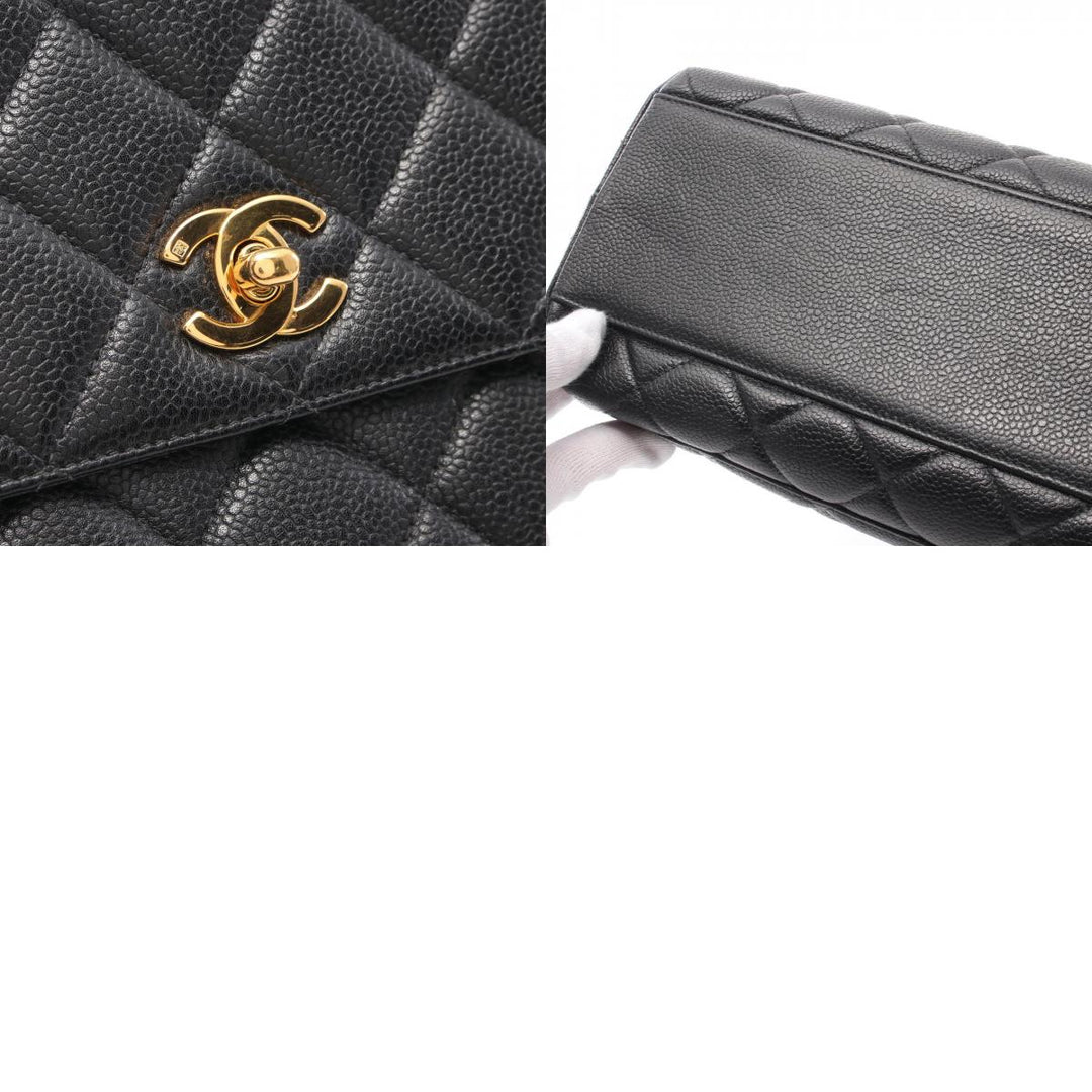 Top Quality Chanel Matelasse Leather Handbag Black A12397