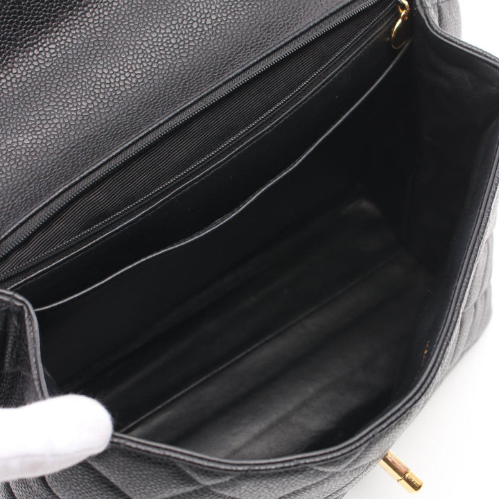 Top Quality Chanel Matelasse Leather Handbag Black A12397