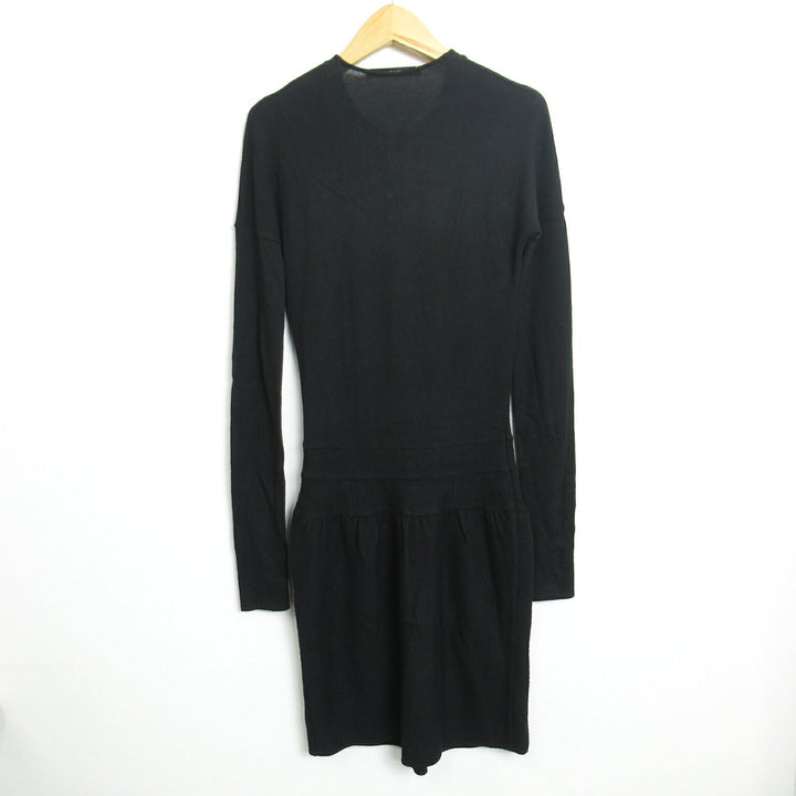 Top Quality Balenciaga Polyester Dress Black 163546