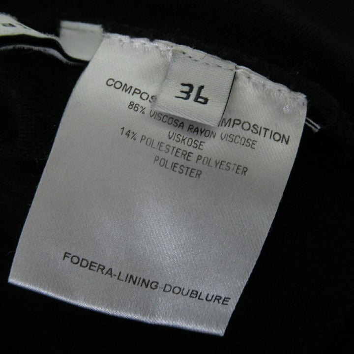 Top Quality Balenciaga Polyester Dress Black 163546