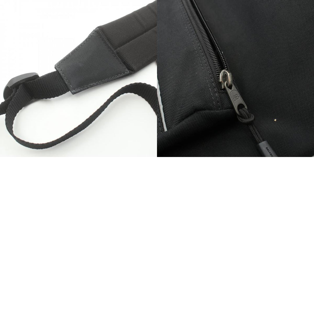 balenciaga Nylon Canvas Backpack Black