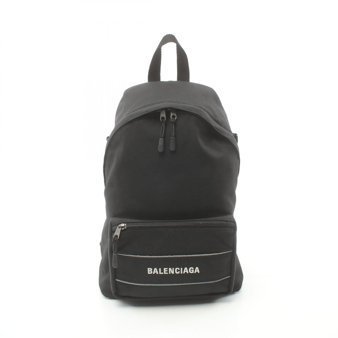 balenciaga Nylon Canvas Backpack Black