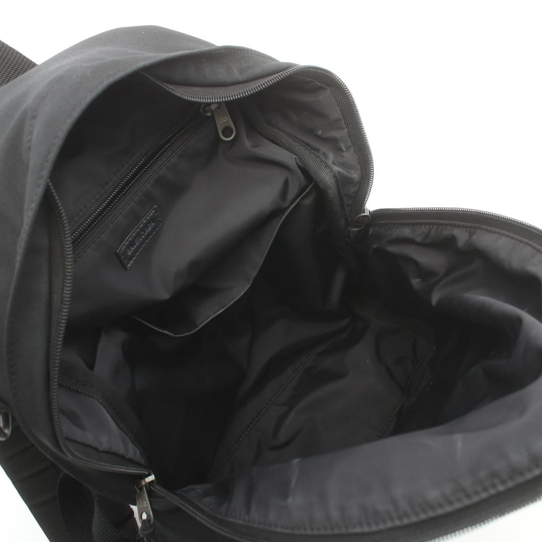 balenciaga Nylon Canvas Backpack Black