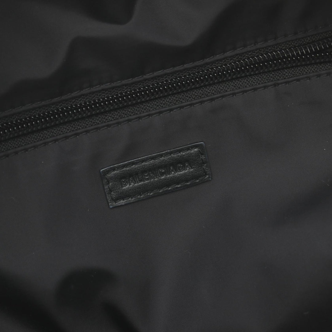 balenciaga Nylon Canvas Backpack Black